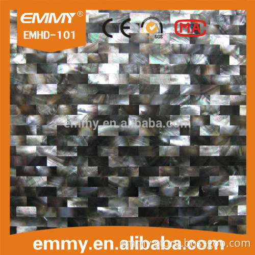 wholesale long strip pattern sea mother of pearl shell mosaic